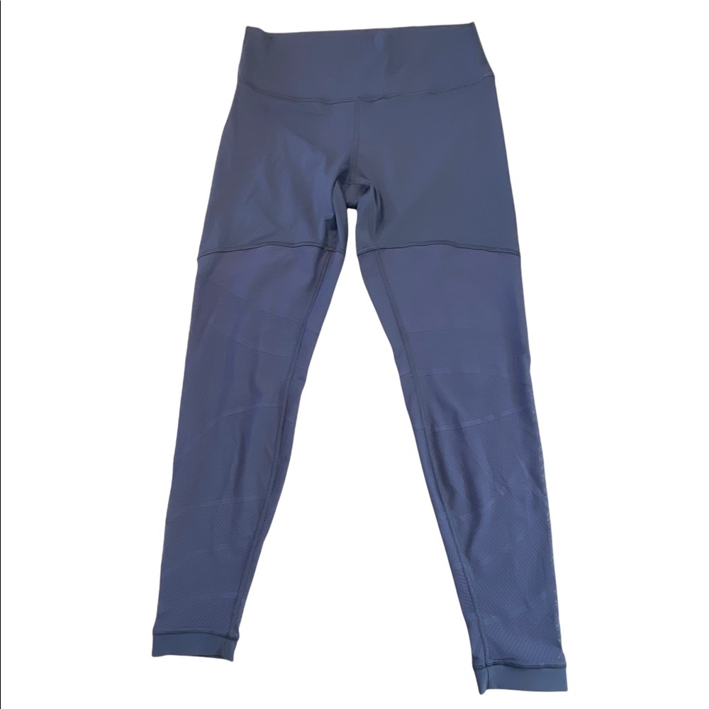 lululemon Sheer Will Tight 28” Pulse Stone Blue 12 *imperfect - Picture 13 of 15